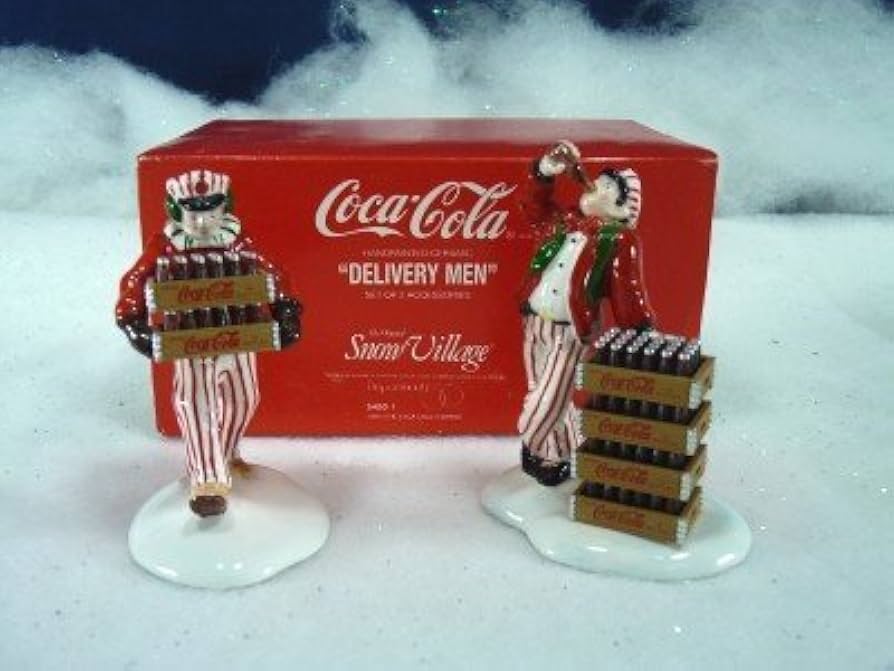Ｓ★商品Ｎｏ.３６１６★集め過ぎたＣｏｃａ―Ｃｏｃａコレクション☆詰め合せ第二弾 Amazon.com: Department 56 Coca Cola Delivery Men Figurines Snow